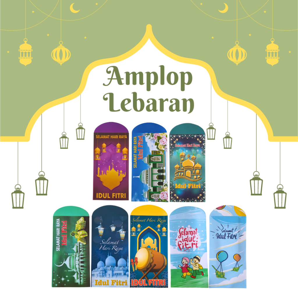 

ANGPAO AMPLOP LEBARAN IDUL FITRI MURAH MERIAH READY STOCK