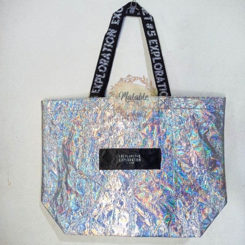 EXO Tote Bag Holo Exploration EP5 Japan Mumo