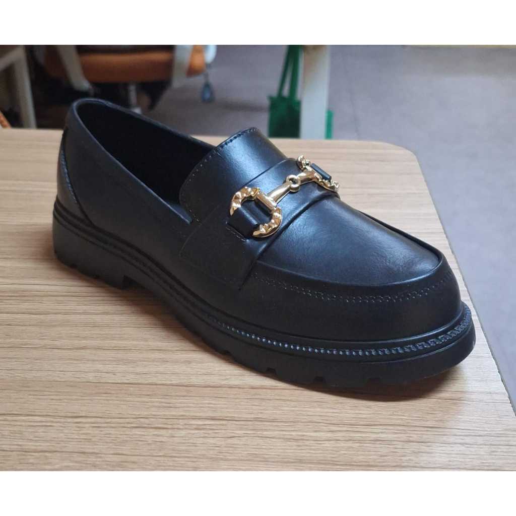 ASLI ORINAL Porto Sandal Slop / Sepatu Sendal Slop Wanita Docmart Hitam PortoLady LOF