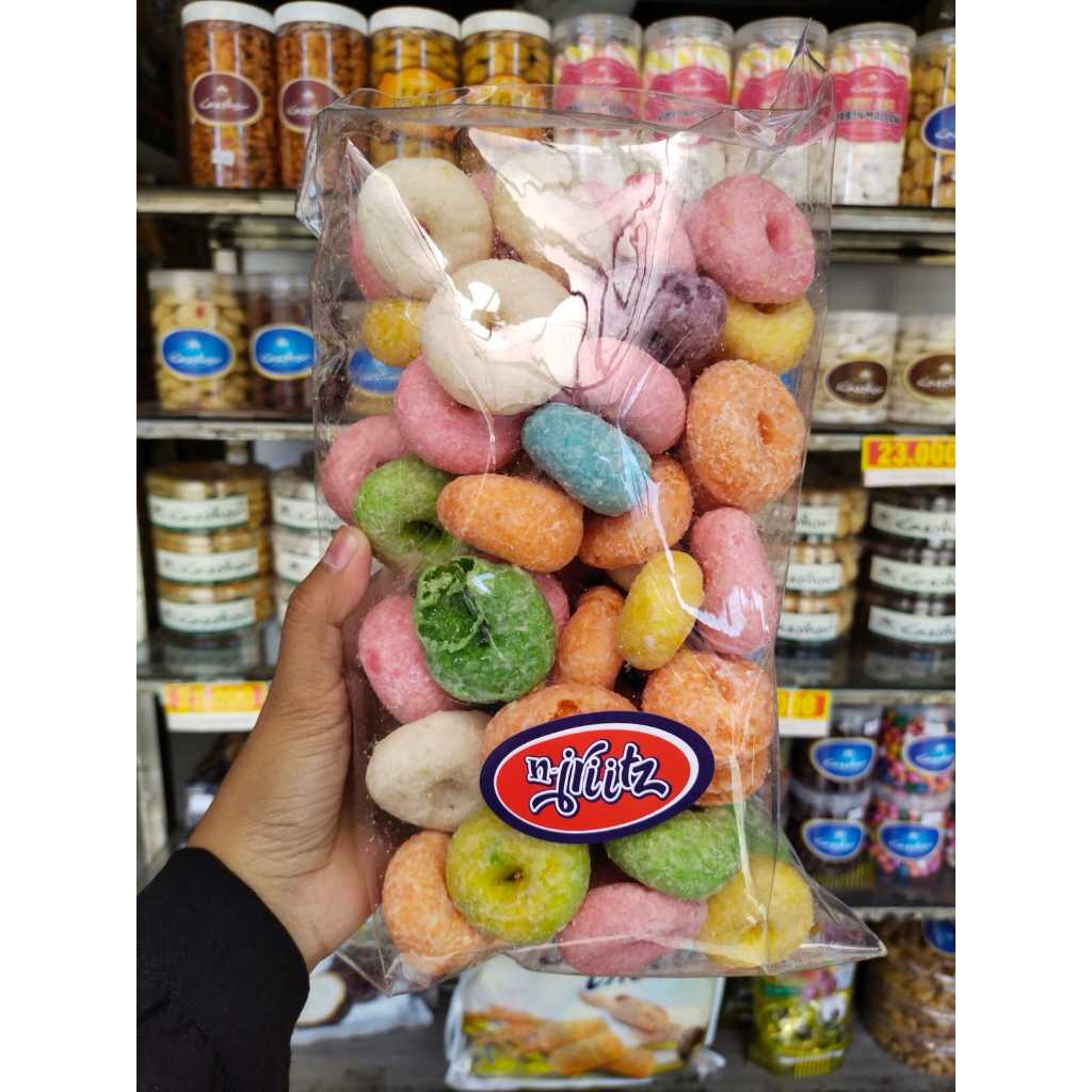 

SNACK MURAH 12RB / Snack Njritz / DONAT WARNA- ASLI CENTRAL SNACK