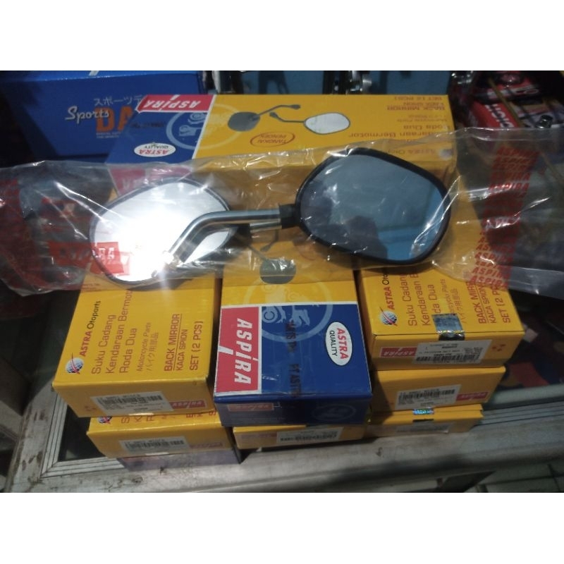 SPION ASPIRA GANGGANG PENDEK CHROME