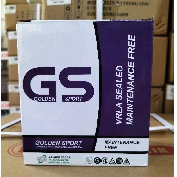 Aki Motor Nmax Old, Aerox 155, Lexi GTZ7V GS Aki kering 12V/7AH