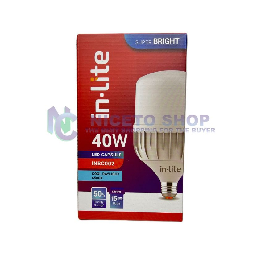 In Lite Lampu LED Capsule inlite value 40W 40Watt INBC002 in-lite
