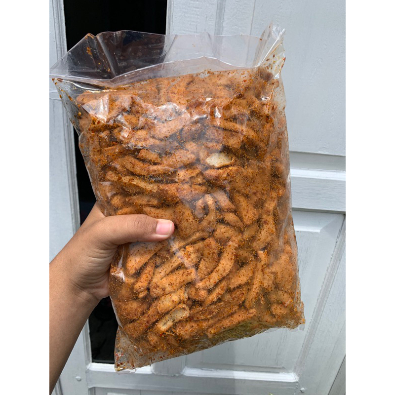 

Basreng daun jeruk Tersedia varian original & pedas