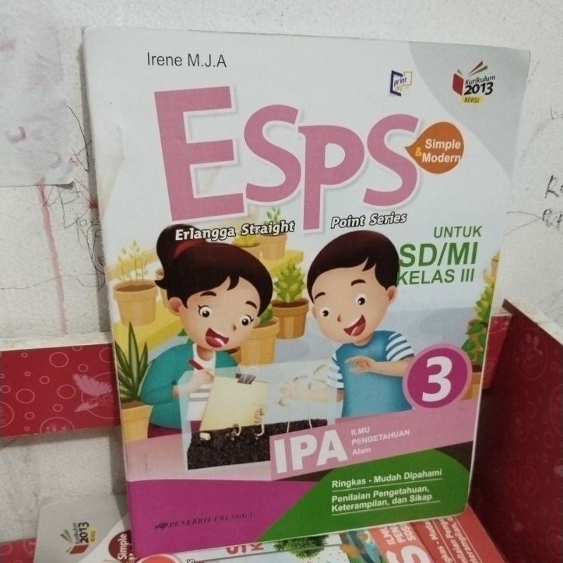 buku esps IPA SD kelas 3 penerbit Erlangga