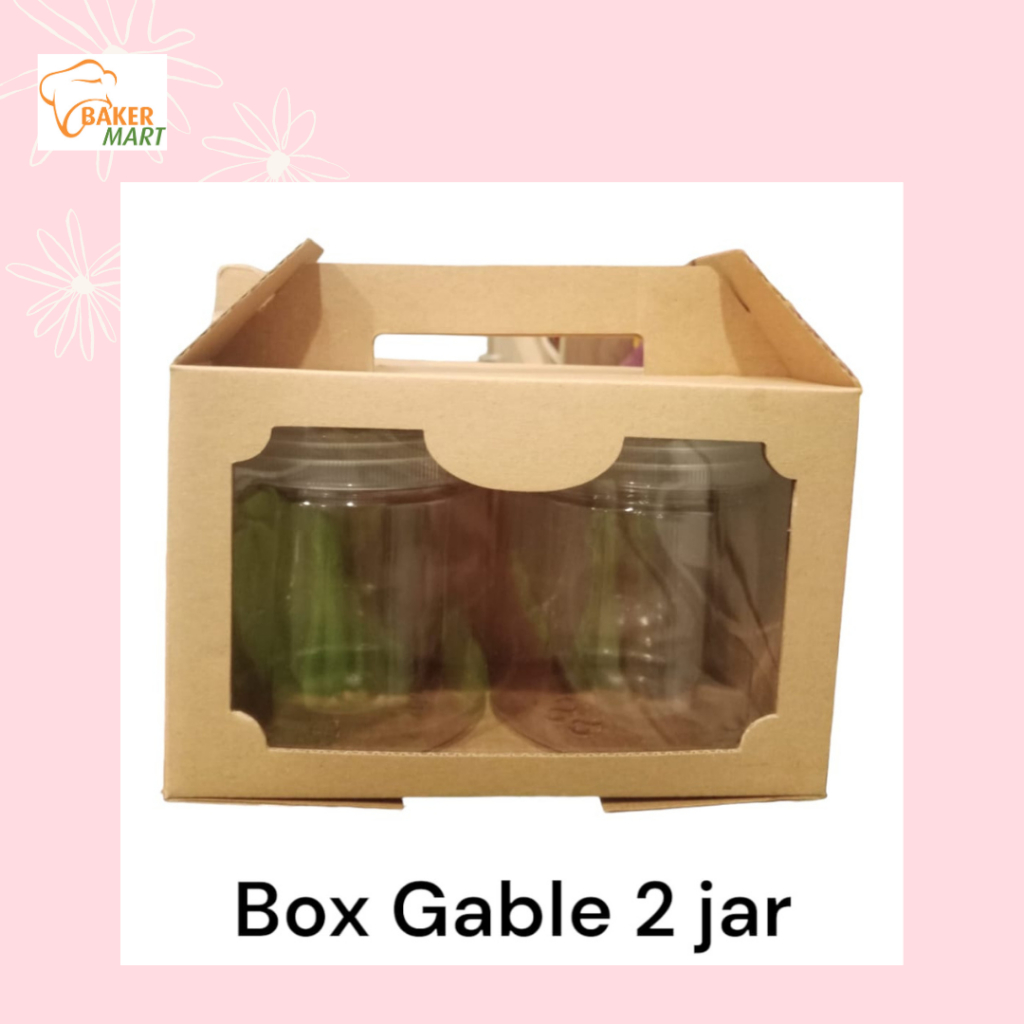 

Gable Box 2 Jar 500ML /5pcs