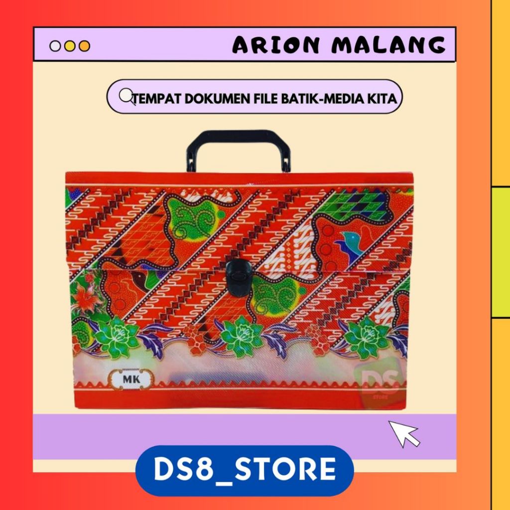 Tempat Dokumen File Batik Plastik MEDIAKITA