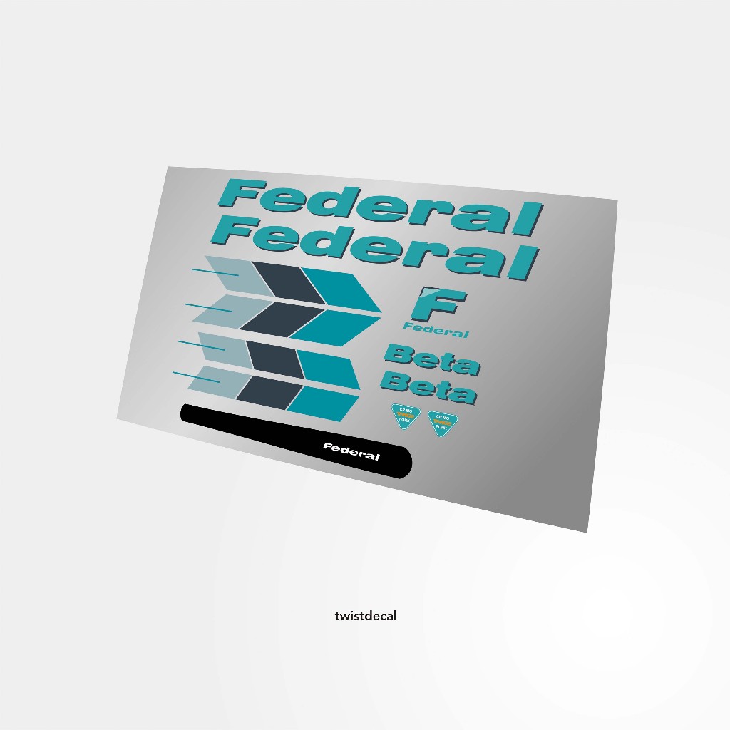 Federal Beta Bianchi Style