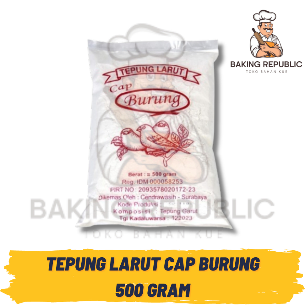 

CAP BURUNG | TEPUNG LARUT CAP BURUNG | 500 GR