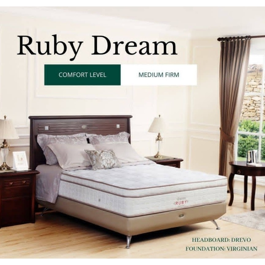 Kasur Springbed 160x200 Guhdo Ruby Dream Spring Latex 29 cm (Kasur Saja)
