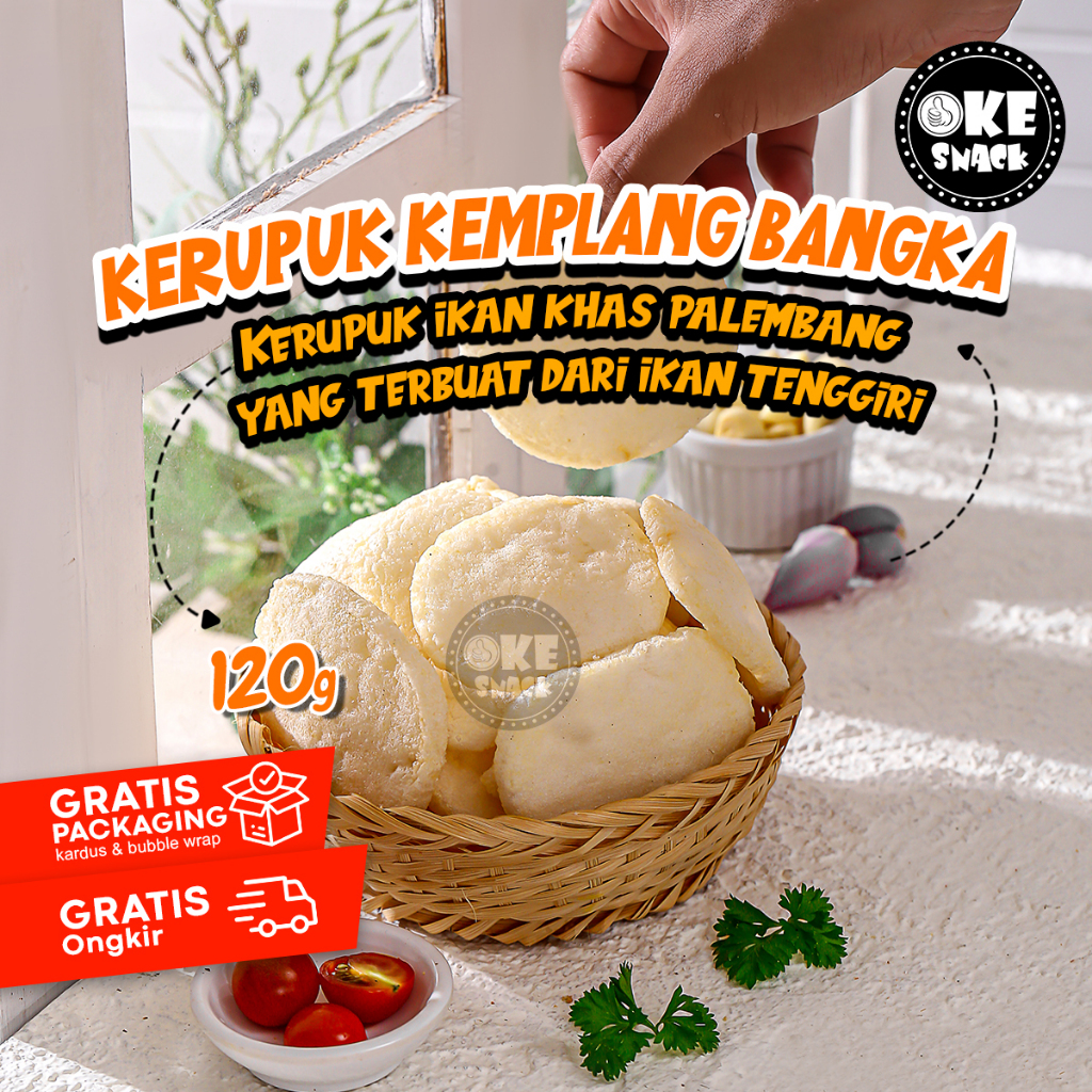 

Kerupuk Kemplang Bangka 120g