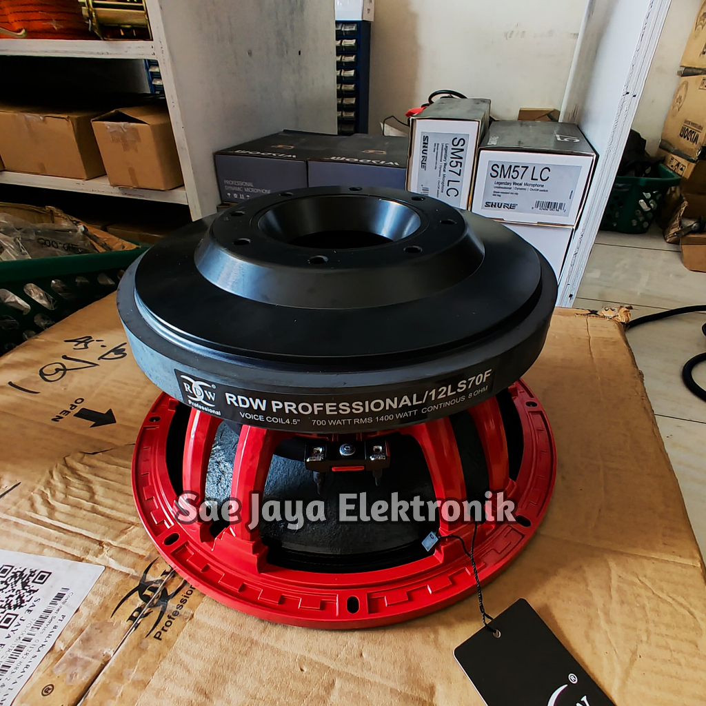 Speaker Komponen RDW 12 LS 70 F / 12 LS 70F / 12LS70F - 12 inch