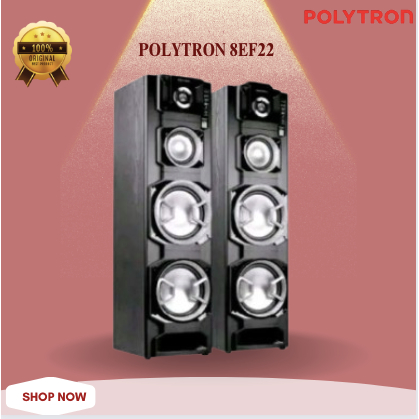 Polytron Speaker Aktif PAS 8EF22 - Speaker Aktif High-Performance/PAS8EF22/PAS-8EF22/PAS 8EF22