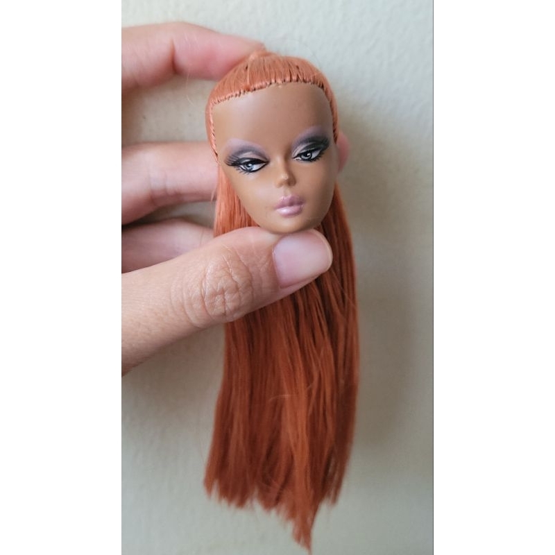 kepala Silkstone Head sudah reroot barbie Mattel no.6