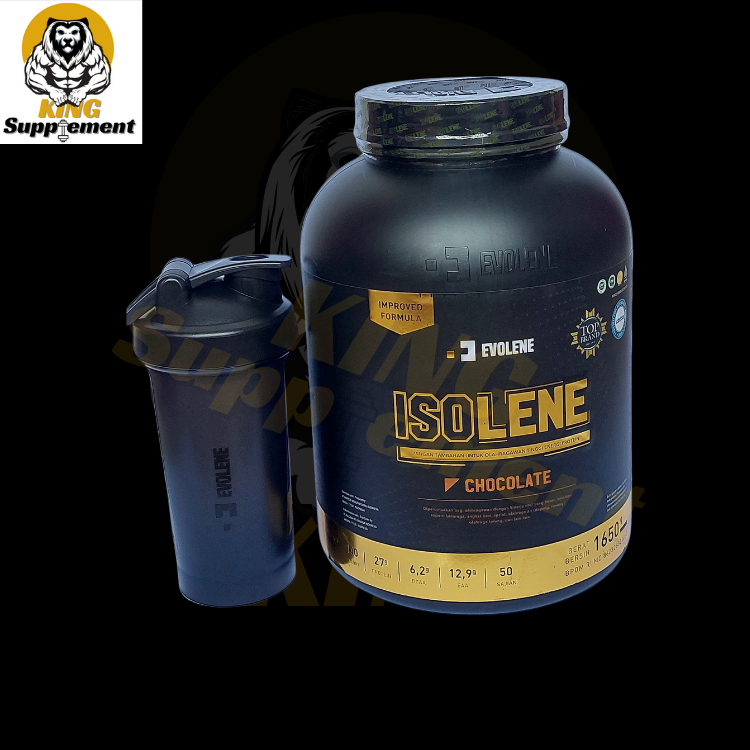 Evolene Isolene isolate whey isolate 50sachet Isolene 50 serving free shaker