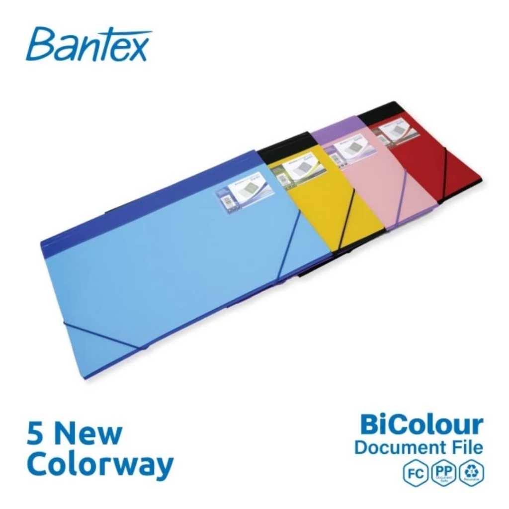 

Bantex BICOLOUR Document File PP Folio 3431