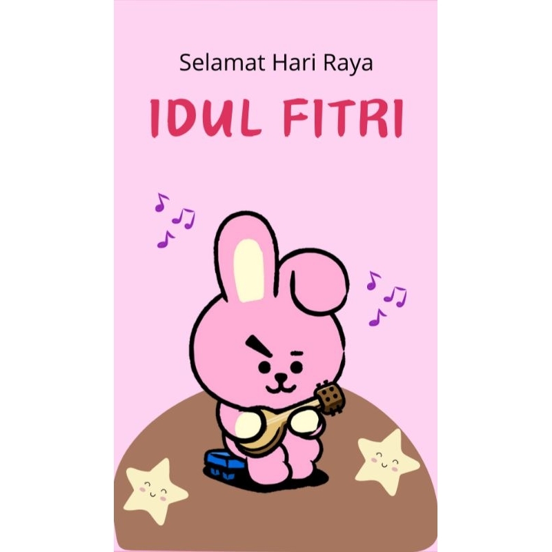 

AMPLOP THR LEBARAN BT21 BTS 1 PACK (10 BUAH)