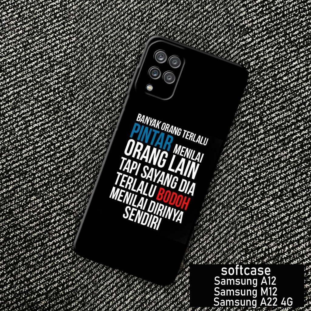 Case HP Samsung A12 - Casing Samsung M12 - Samsung A22 4G - Casing Hp - Softcase Hp - Softcase - Cas