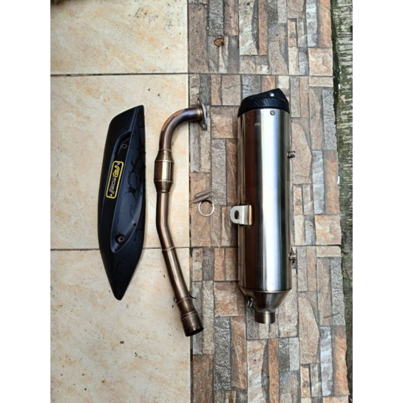 Knalpot STD Racing ROB1 ORI (AEROX/NMAX NEW)