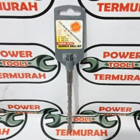 

Mata Bor Beton SDS PLUS 8mm x 160mm Masonry Drill Bit 4 sisi HERRISH