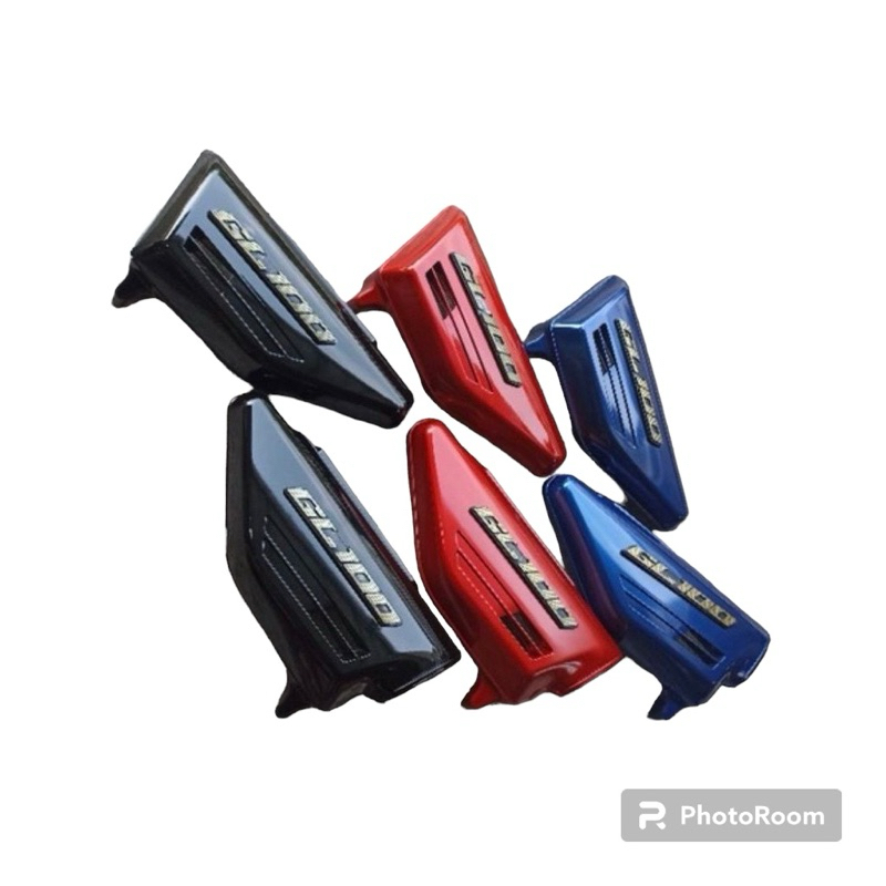 Bok aki gl 100 cover body samping tepong aki kanan kiri tutup bok aki gl100 warna