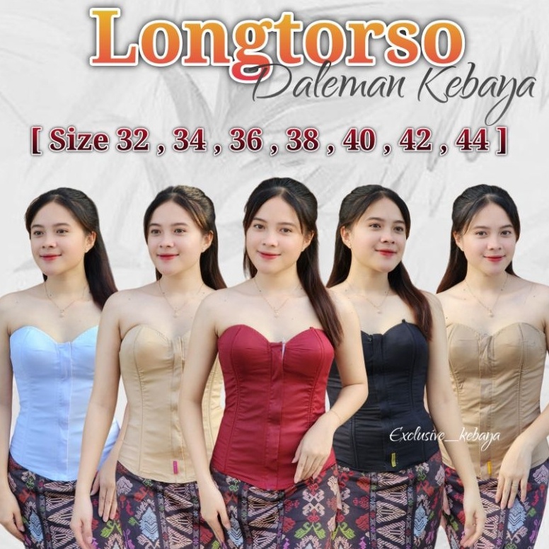 ART O88S Dalaman Kebaya Longtorso  Angkin  tanktop  Crop top