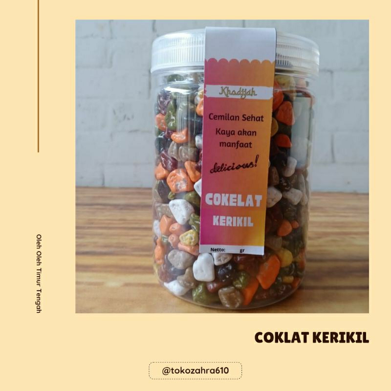 

Cokelat batu kerikil turkey oleh oleh haji dan umroh 600 gr