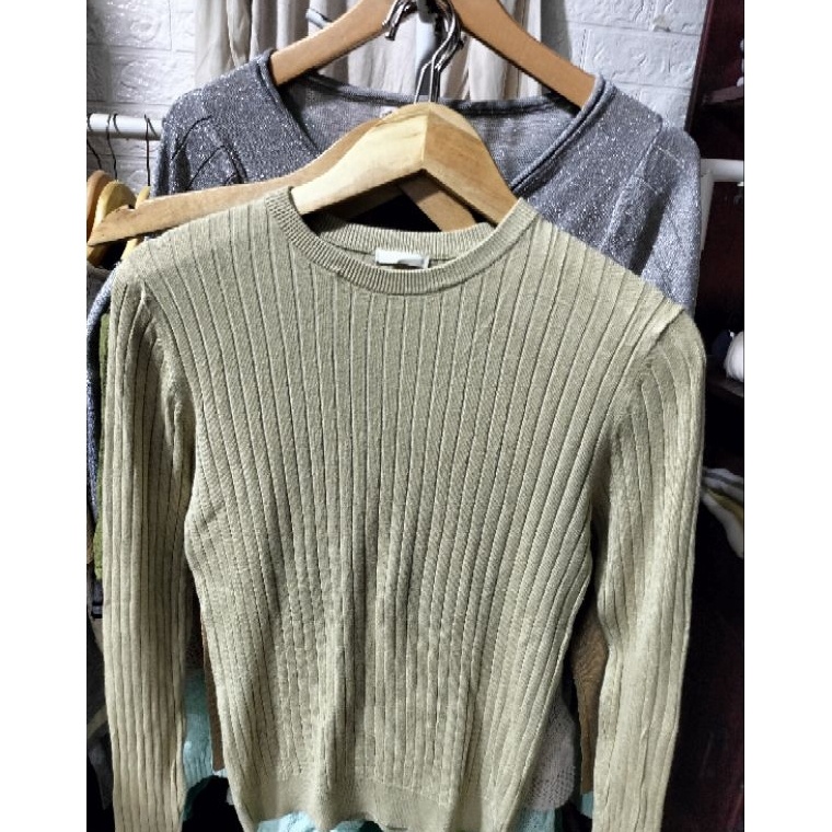 ART F29E Rajut Lidi Crop Balon