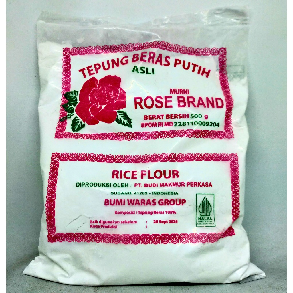 

Tepung Beras Rose Brand 500 gr