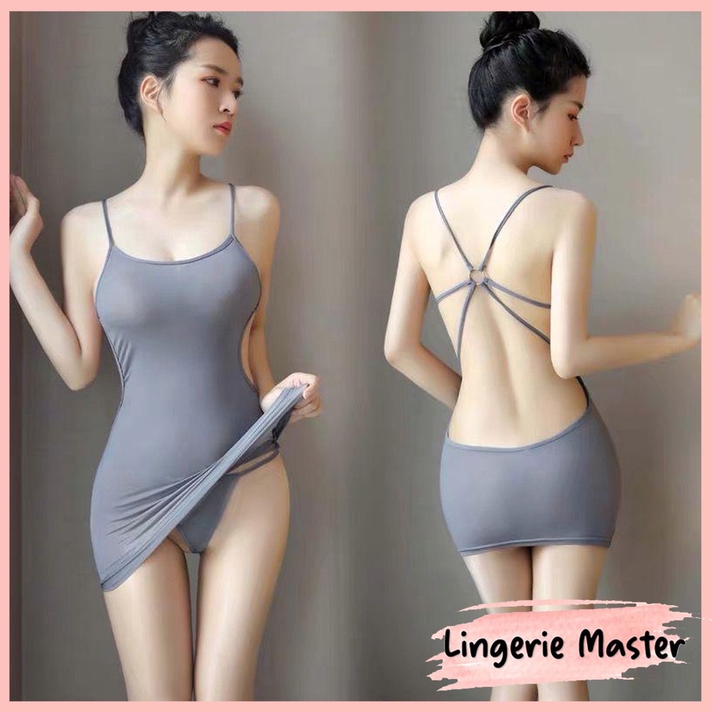 ART Q24U  LINGERIEMASTER  L33 Set Lingerie  G String Seksi Model Gaun Tali Spider  WINGALERY Lingeri