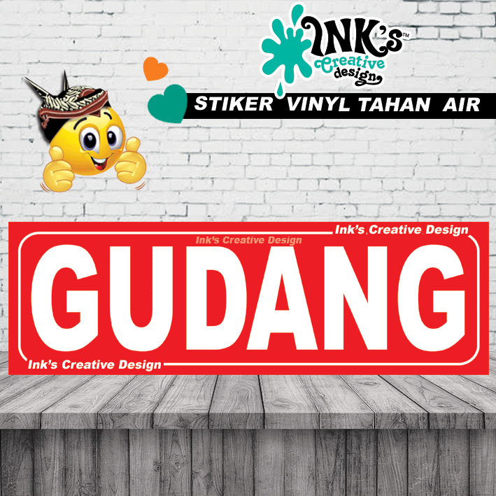 

Stiker Gudang - perusahaan - toko - shop