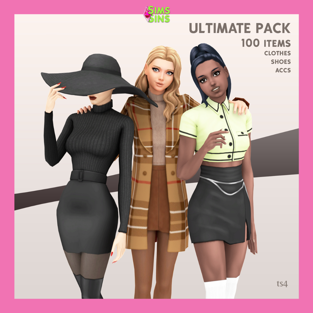 madlen ultimate pack - The Sims 4 Custom Content (CC) Fashion