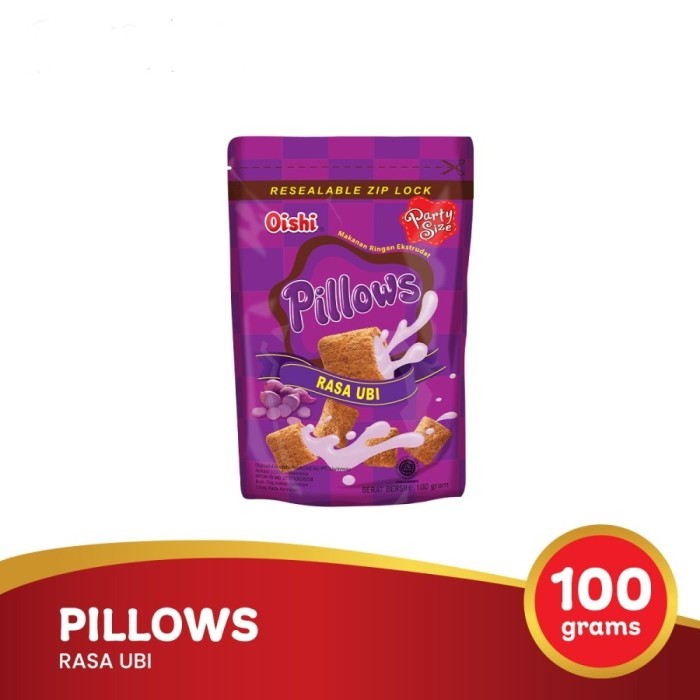 

oishi pillows ubi 100gr - oishi pillow ubi - oishi pillow ungu