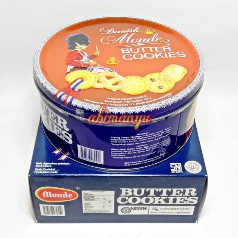 MONDE BUTTER KALENG KECIL 454g