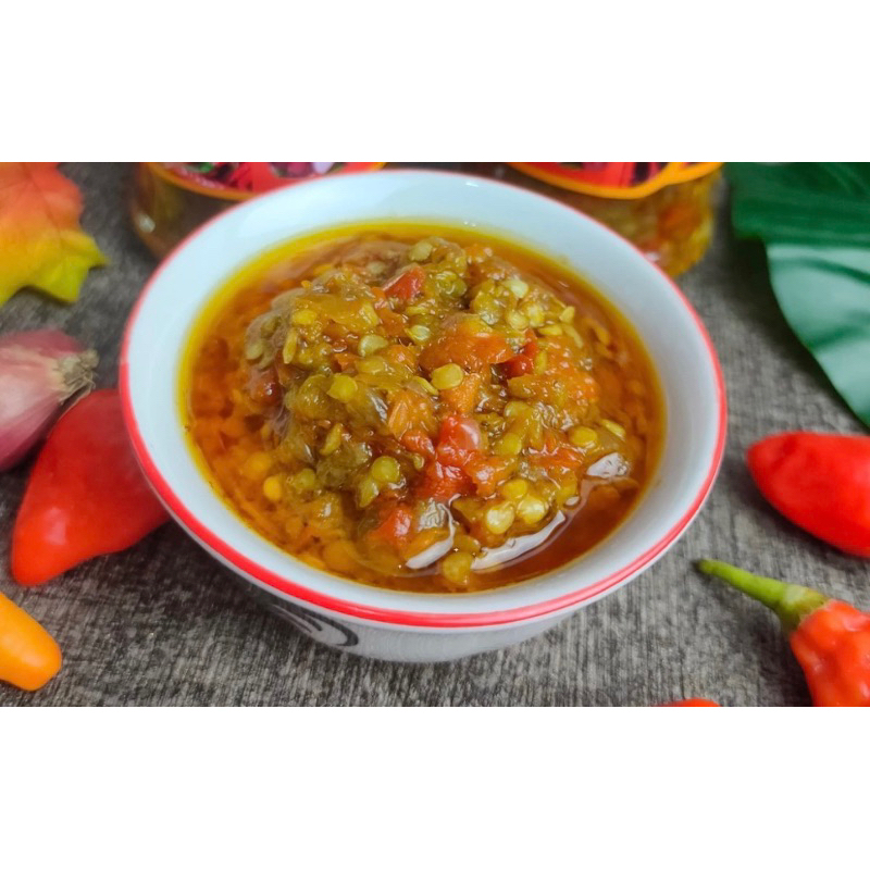 

Sambel Bawang Rawit Asli Sambel bawang pedas 150grm