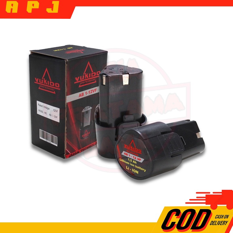 HARGA SPESIAL BATERAI MESIN BOR CAS 12V LION 15 mAH 1pcs BATTERY CORDLESS DRILL 12VOLT LION