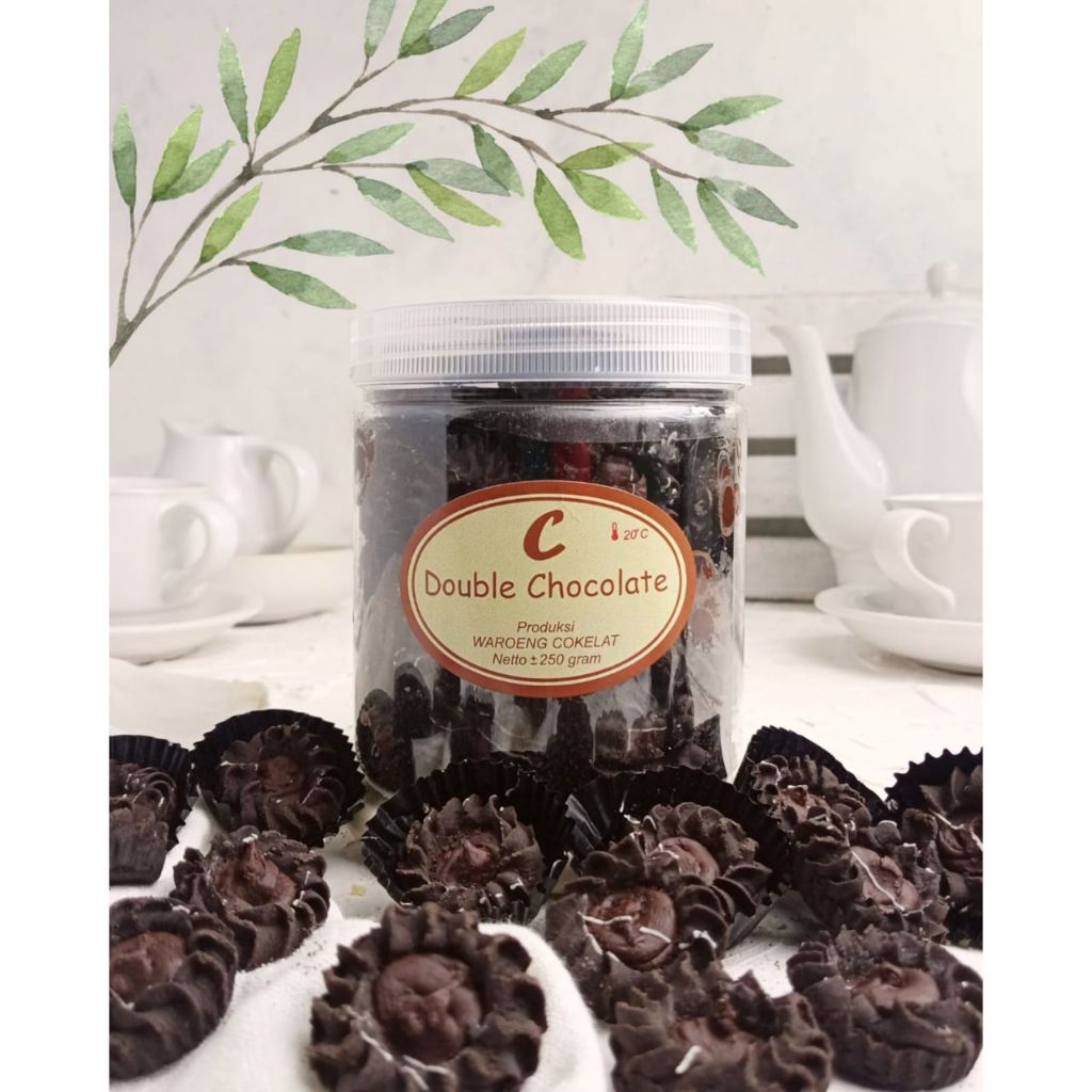 

Kue Kering Lebaran 2024 Spesial Bikin Nagih - Double Choco