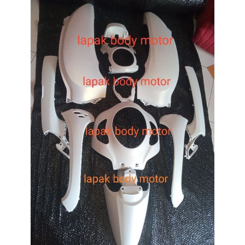 Cover Body scoopy new prestige K2F 2022 2023 Putih Dof dop ori