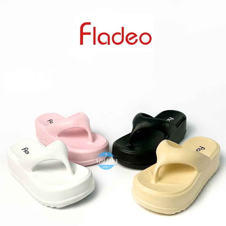 Special Price Sandal Fladeo Jepit Hak Tinggi Wanita Sandal Jepit Wedges Wanita Eva Phylon