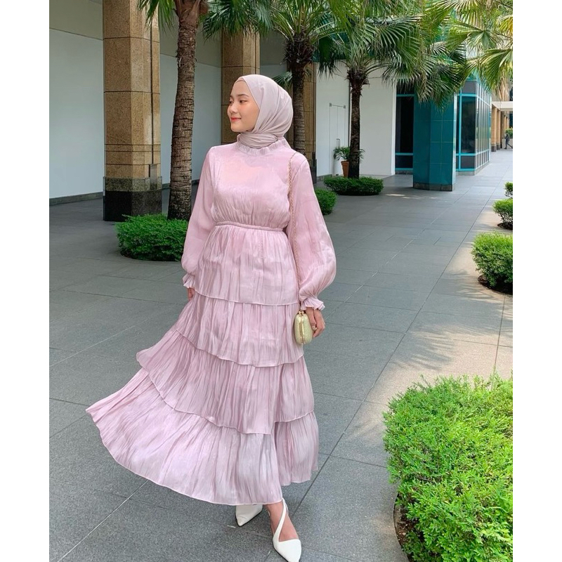 Ayesha Shimmer Dress / Dress Shimmer Premium