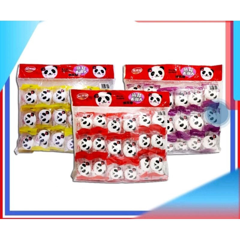 

Marshmallow Panda Bulat satu pack isi 72 pcs