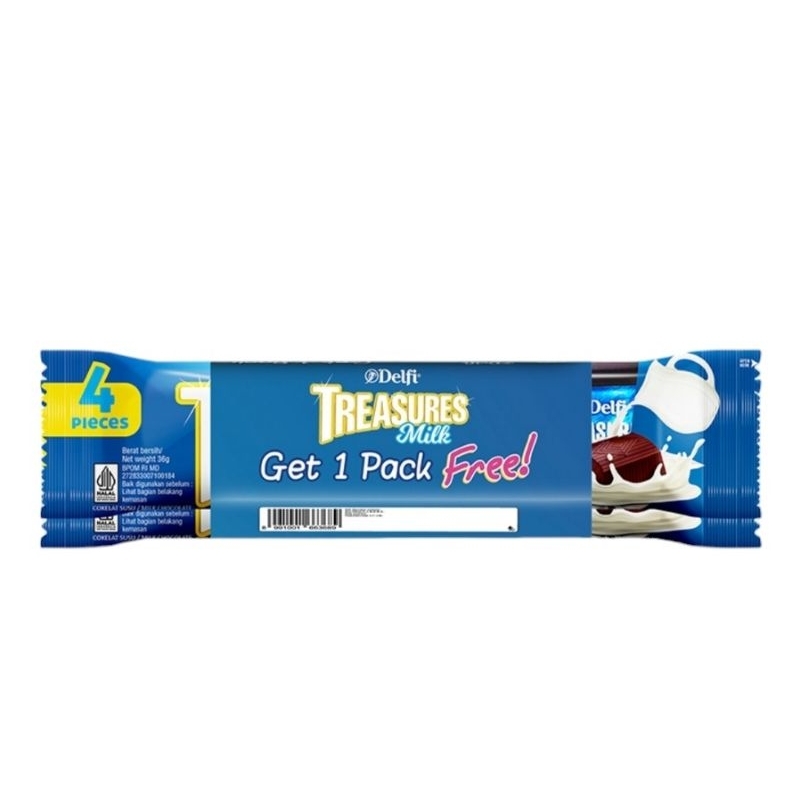 

Delfi Treasures Milk Chocolate 36 g - Buy 1 get 1 Free