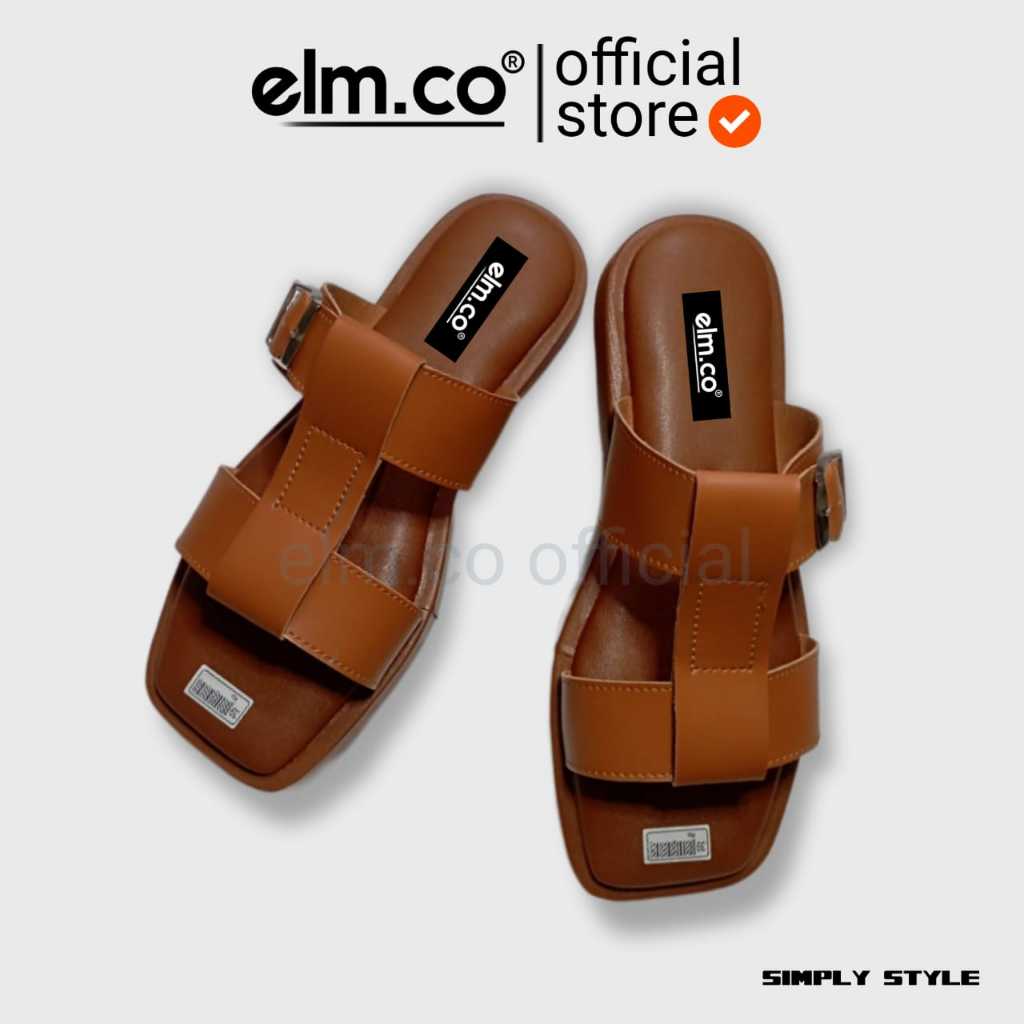 elm.co [ COD ] Sandal wanita flatform jelly sendal kekinian keren viral eff10