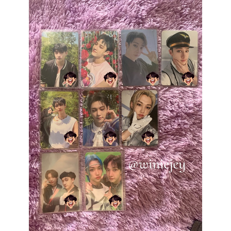 [READY STOCK] PHOTOCARD STRAY KIDS POB MAXIDENT THE SOUND SOCIAL PATH PILOT BANGCHAN FELIX CHANLIX B