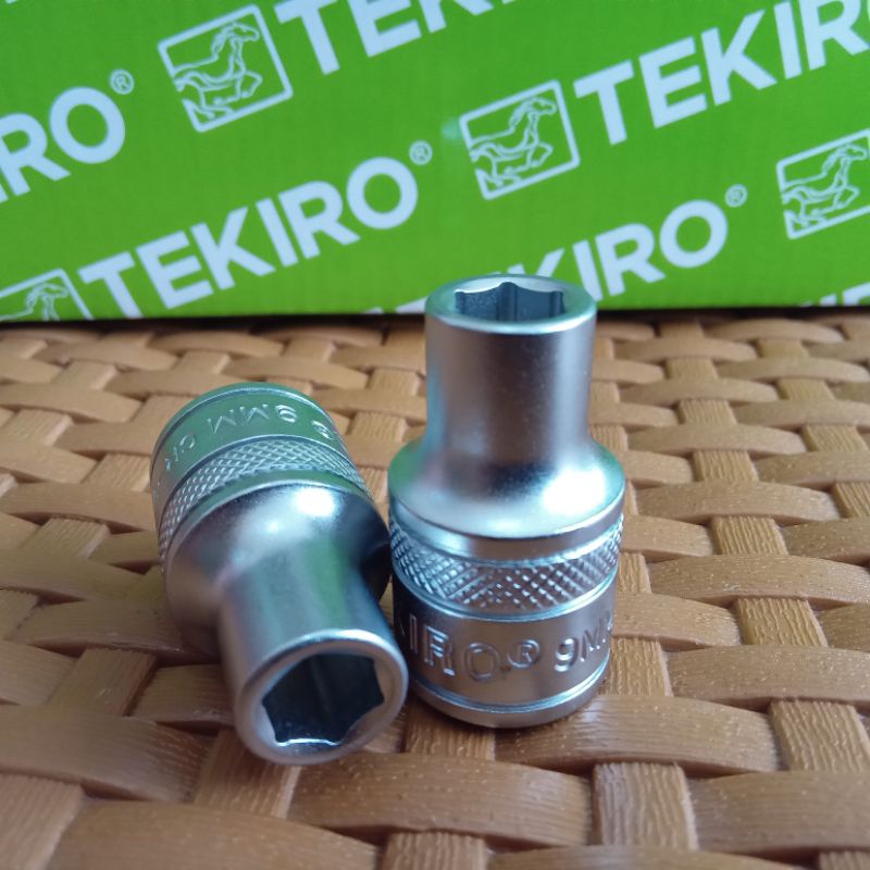 Tekiro kunci shock sock 1/2 6pt 9mm anak kunci shock sock 9mm