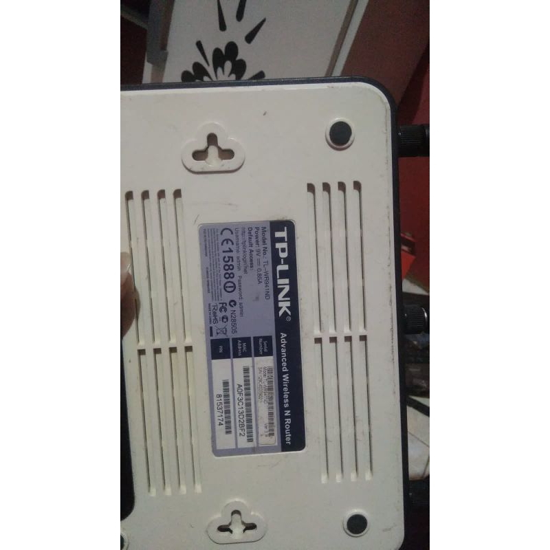 TP-Link MR3420 versi 1 second