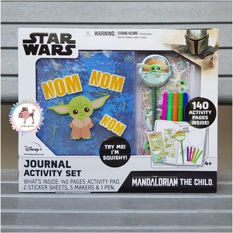 

Disney Star Wars Mandalorian The Child Journal Activity Set