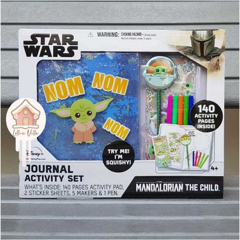 

Disney Star Wars Mandalorian The Child Journal Activity Set
