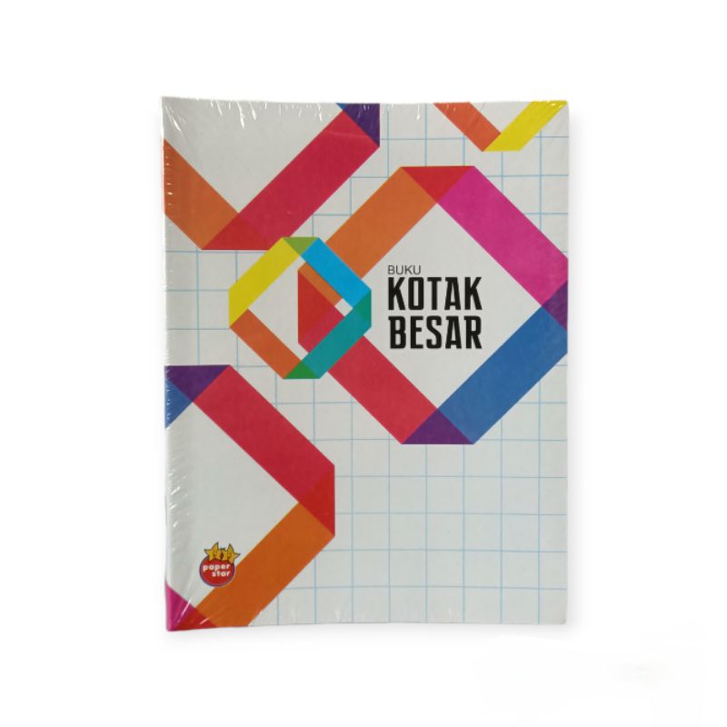 

Buku tulis kotak besar paper star / Buku kota besar / buku mandarin