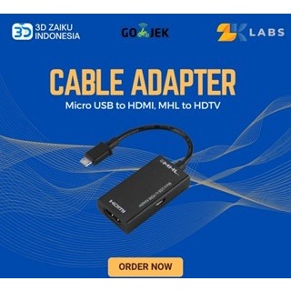 Micro USB to HDMI Cable Adapter MHL to HDTV Adaptor Cable 5 Pin Phone